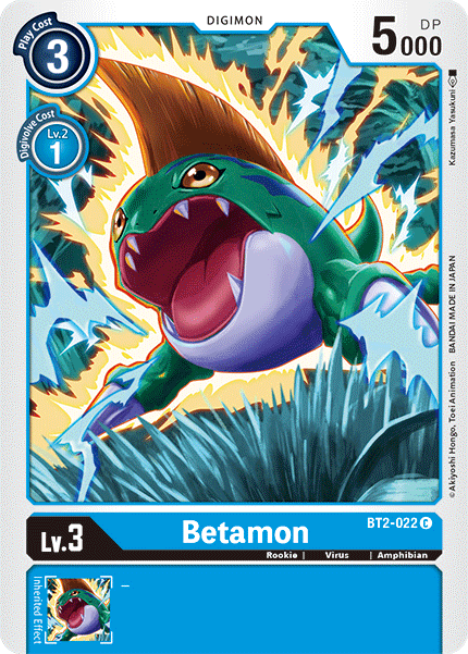 Betamon (BT2-022) Common