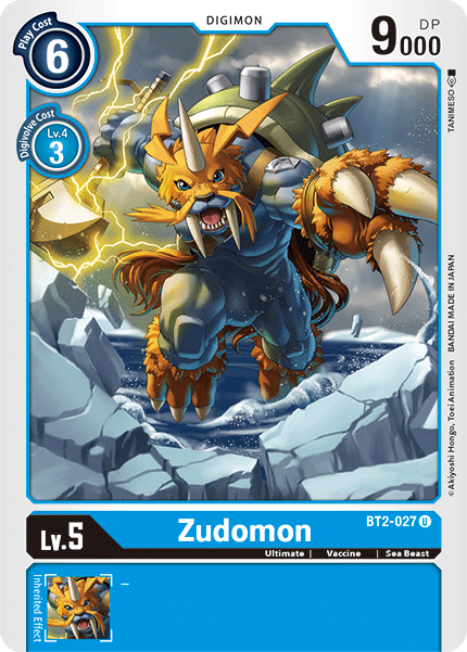 Zudomon (BT2-027) Uncommon