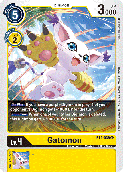 Gatomon (BT2-036) Uncommon