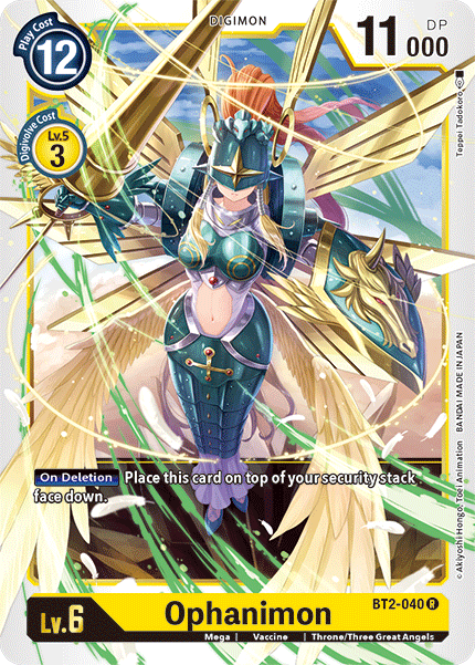 Ophanimon (BT2-040) Rare