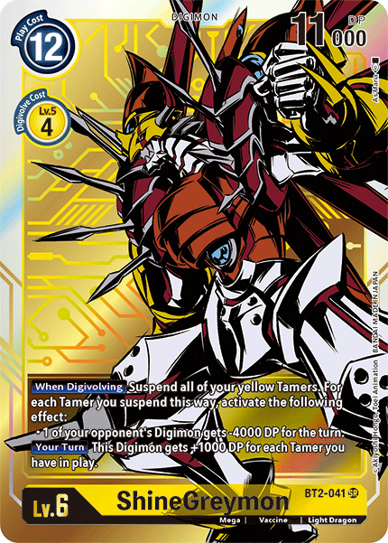 ShineGreymon (BT2-041) Alternative Art