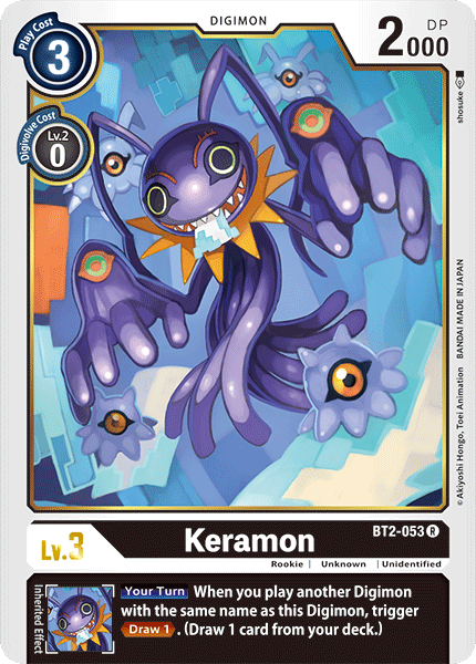 Keramon (BT2-053) Rare