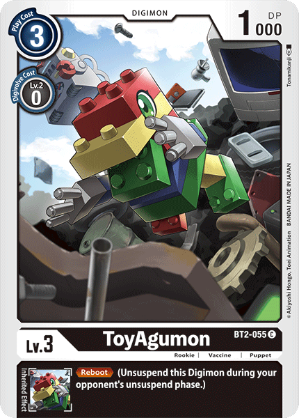 ToyAgumon (BT2-055) Common