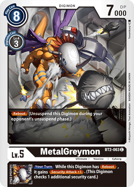 MetalGreymon (BT2-063) Common