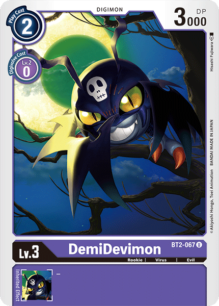 DemiDevimon (BT2-067) Uncommon