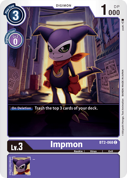 Impmon (BT2-068) Common