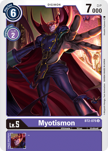 Myotismon (BT2-075) Uncommon