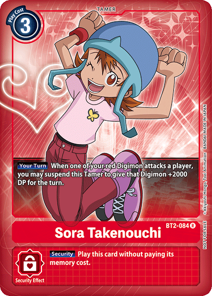 Sora Takenouchi (BT2-084) Box Topper