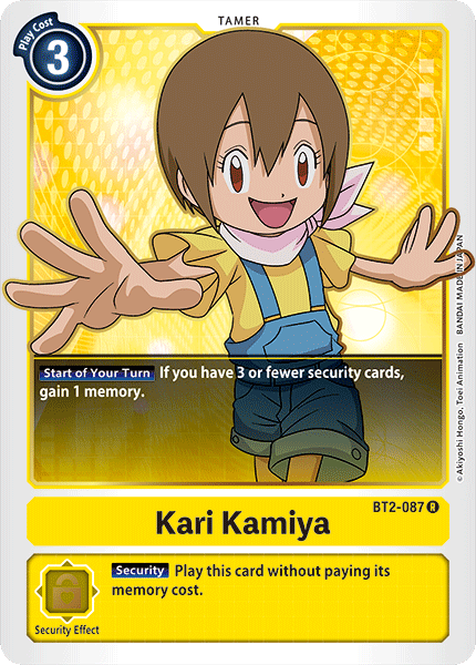 Kari Kamiya (BT2-087) Rare