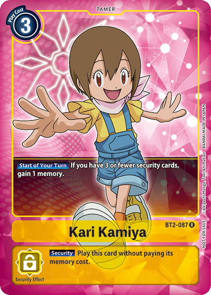 Kari Kamiya (BT2-087) Box Topper