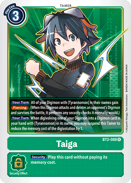 Taiga (BT2-088) Rare
