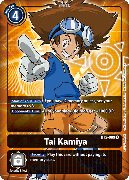 Tai Kamiya (BT2-089) Box Topper