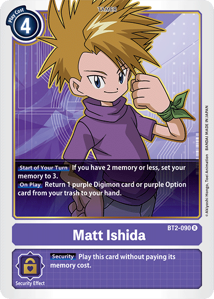 Matt Ishida (BT2-090) Rare