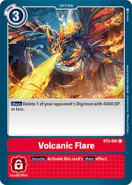 Volcanic Flare (BT2-091) Common