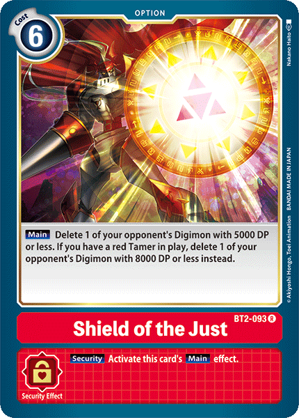 Shield of the Just (BT2-093) Rare