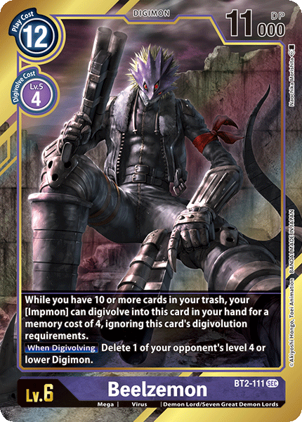 Beelzemon (BT2-111) Alternative Art