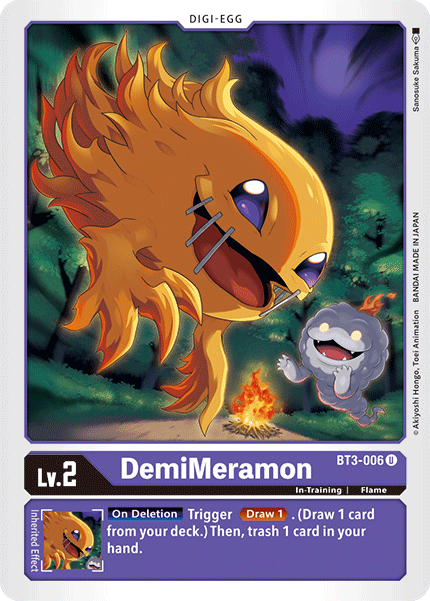 DemiMeramon (BT3-006) Uncommon