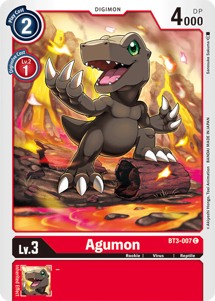 Agumon (BT3-007) Common