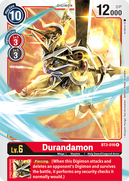 Durandamon (BT3-016) Rare