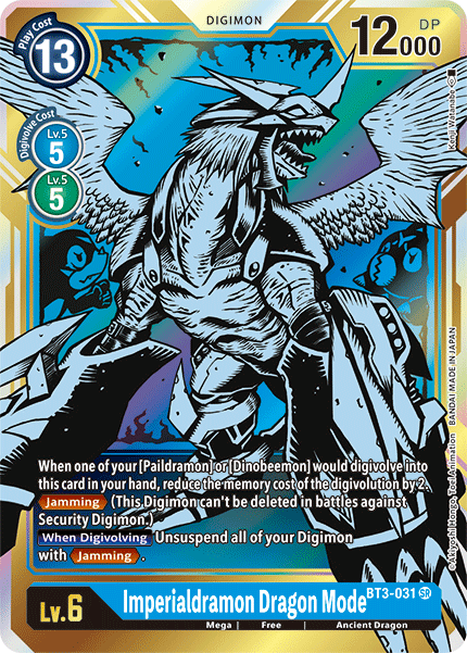 Imperialdramon Dragon Mode (BT3-031) Alternative Art