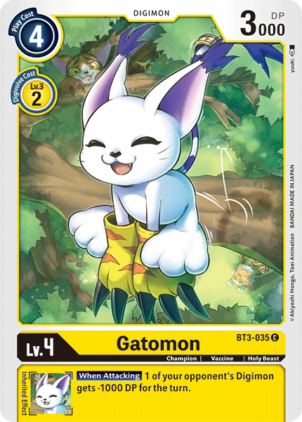 Gatomon (BT3-035) Common