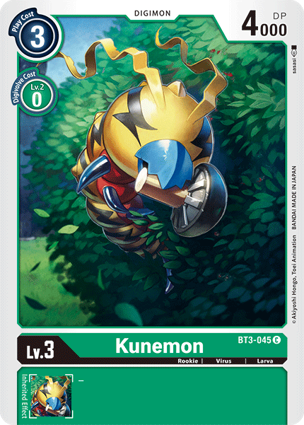 Kunemon (BT3-045) Common