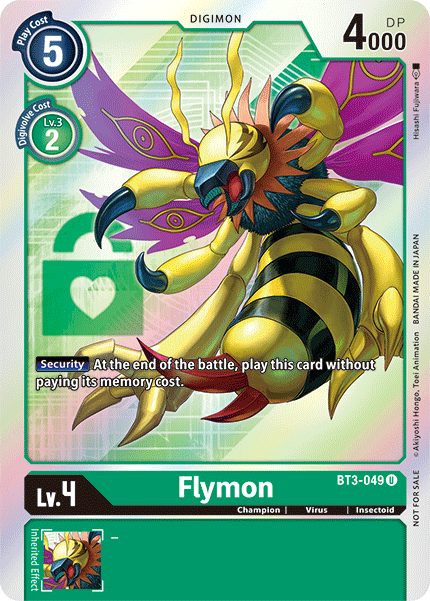 Flymon (BT3-049) Box Topper