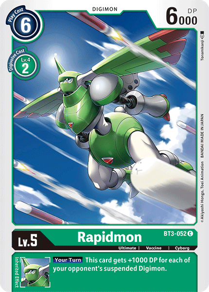 Rapidmon (BT3-052) Common