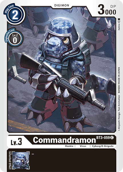 Commandramon (BT3-059) Common