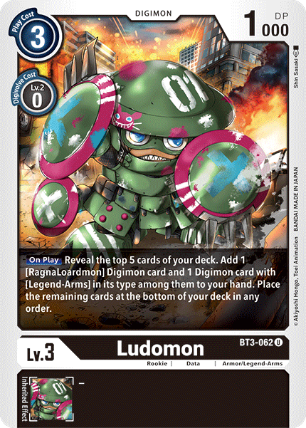 Ludomon (BT3-062) Uncommon