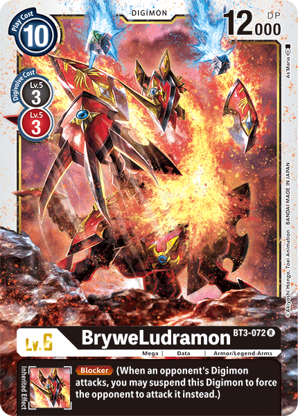 BryweLudramon (BT3-072) Rare