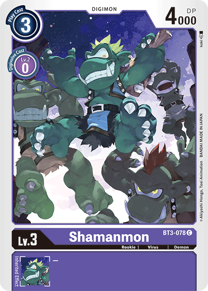 Shamanmon (BT3-078) Common