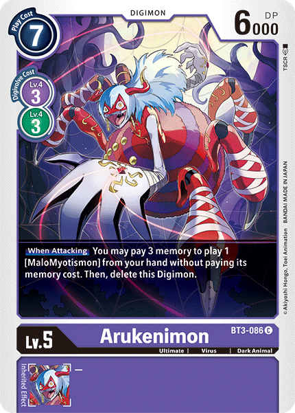 Arukenimon (BT3-086) Common