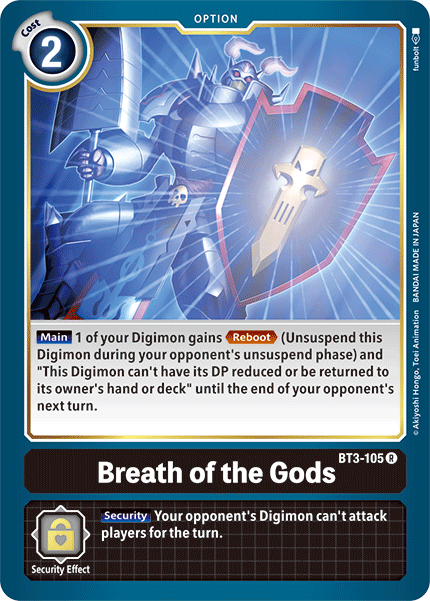 Breath of the Gods (BT3-105) Rare