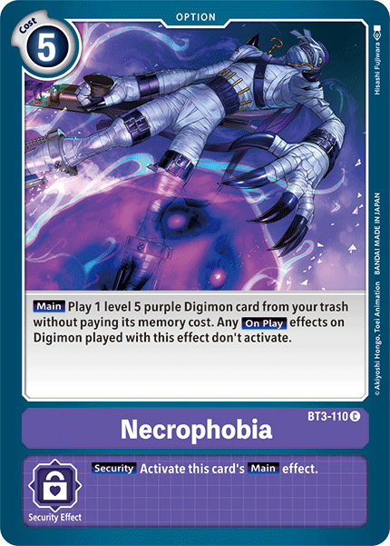 Necrophobia (BT3-110) Common