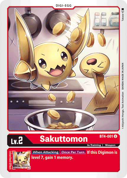 Sakuttomon (BT4-001) Uncommon