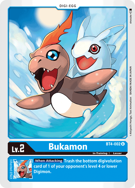 Bukamon (BT4-002) Uncommon