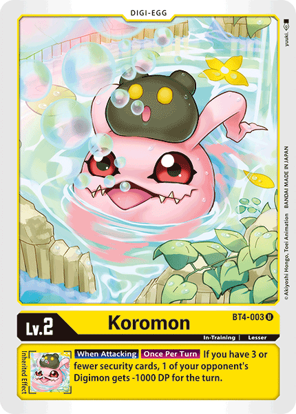 Koromon (BT4-003) Uncommon