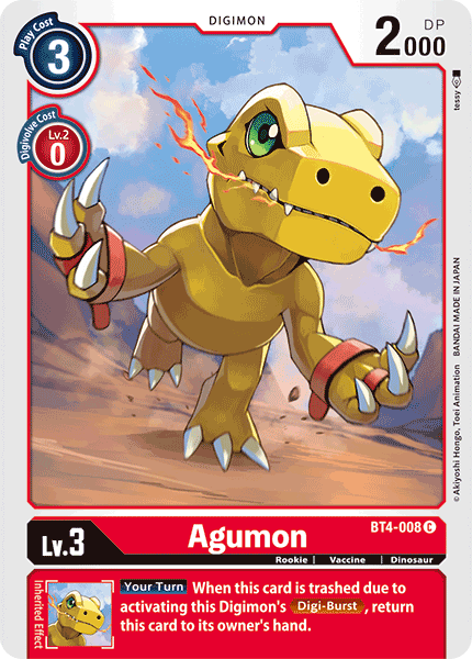 Agumon (BT4-008) Common