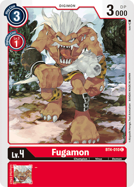 Fugamon (BT4-010) Common