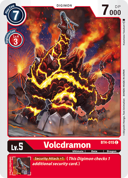 Volcdramon (BT4-015) Common