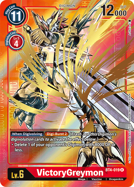 VictoryGreymon (BT4-019) Alternative Art