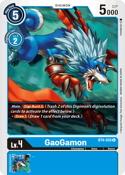 GaoGamon (BT4-026) Common