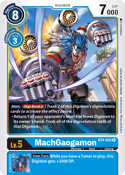 MachGaogamon (BT4-032) Rare