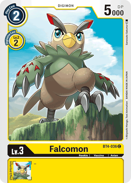 Falcomon (BT4-036) Common