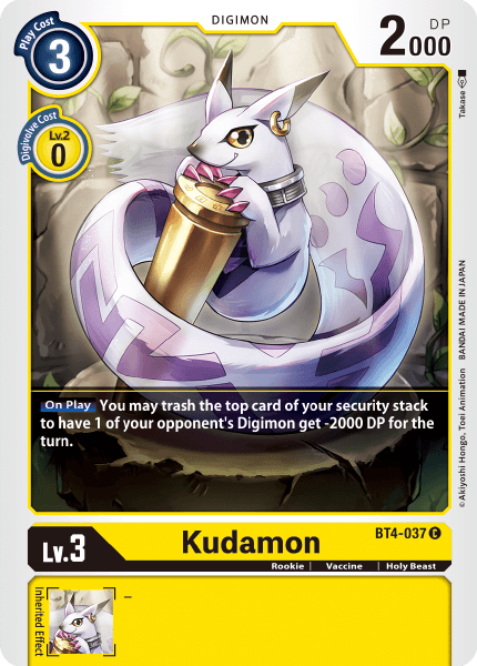 Kudamon (BT4-037) Common