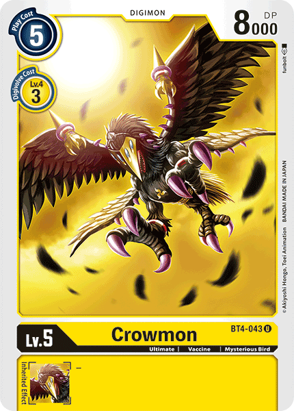 Crowmon (BT4-043) Uncommon