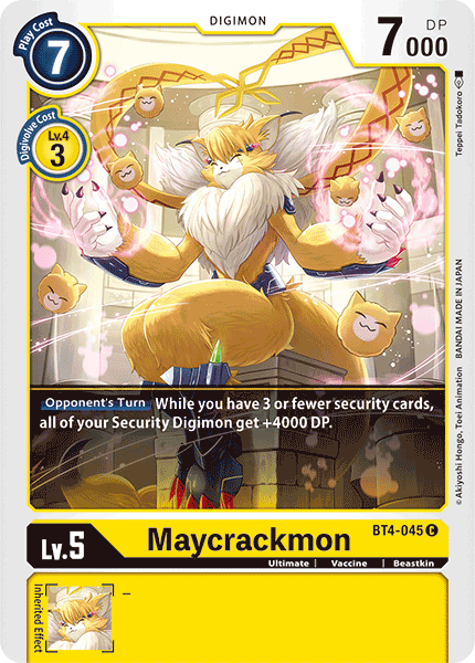 Maycrackmon (BT4-045) Common