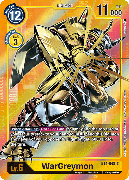 WarGreymon (BT4-048) Alternative Art