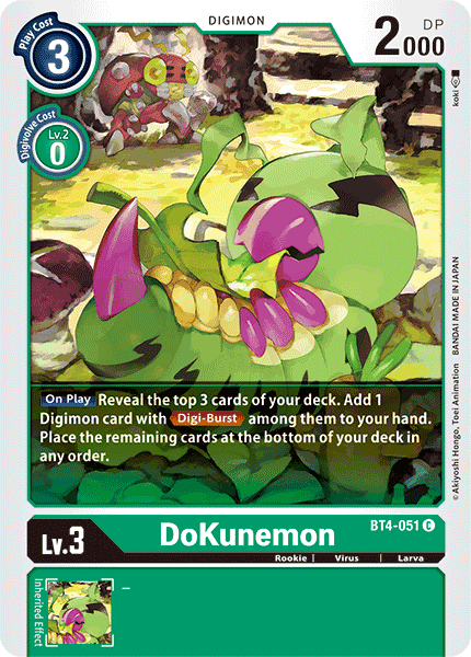 DoKunemon (BT4-051) Common